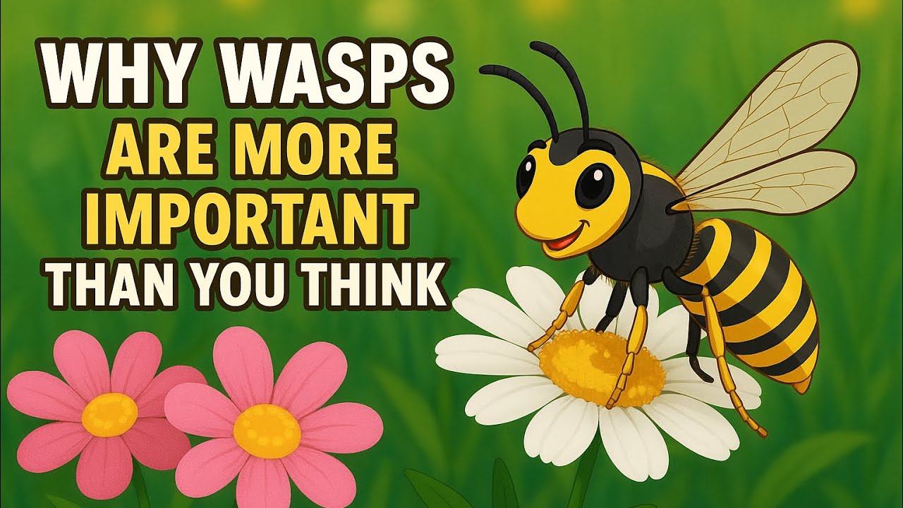 Learning about Wasps. Fun Facts about Wasps for Kids ✨#forkids #forlearning #learningforkids #nature