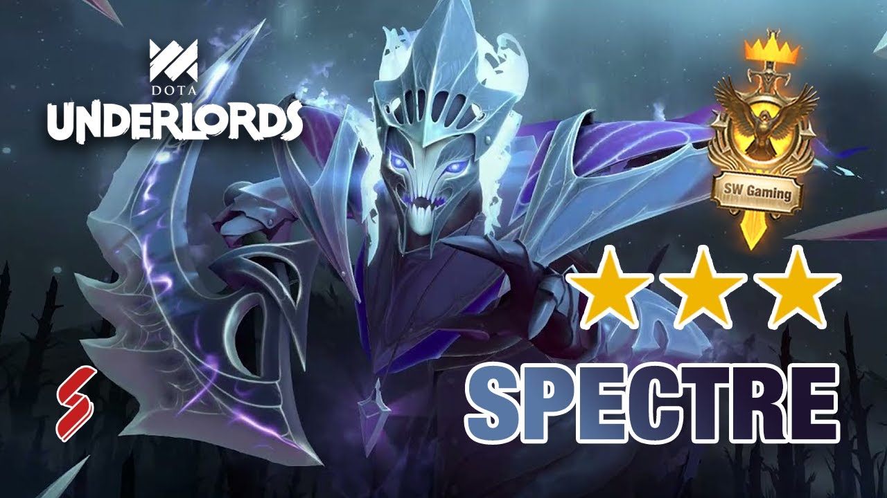 Hyper-roll and Comeback with Knight Spectre Build | 4 ★★★ Heroes | Dota Underlords Strategy