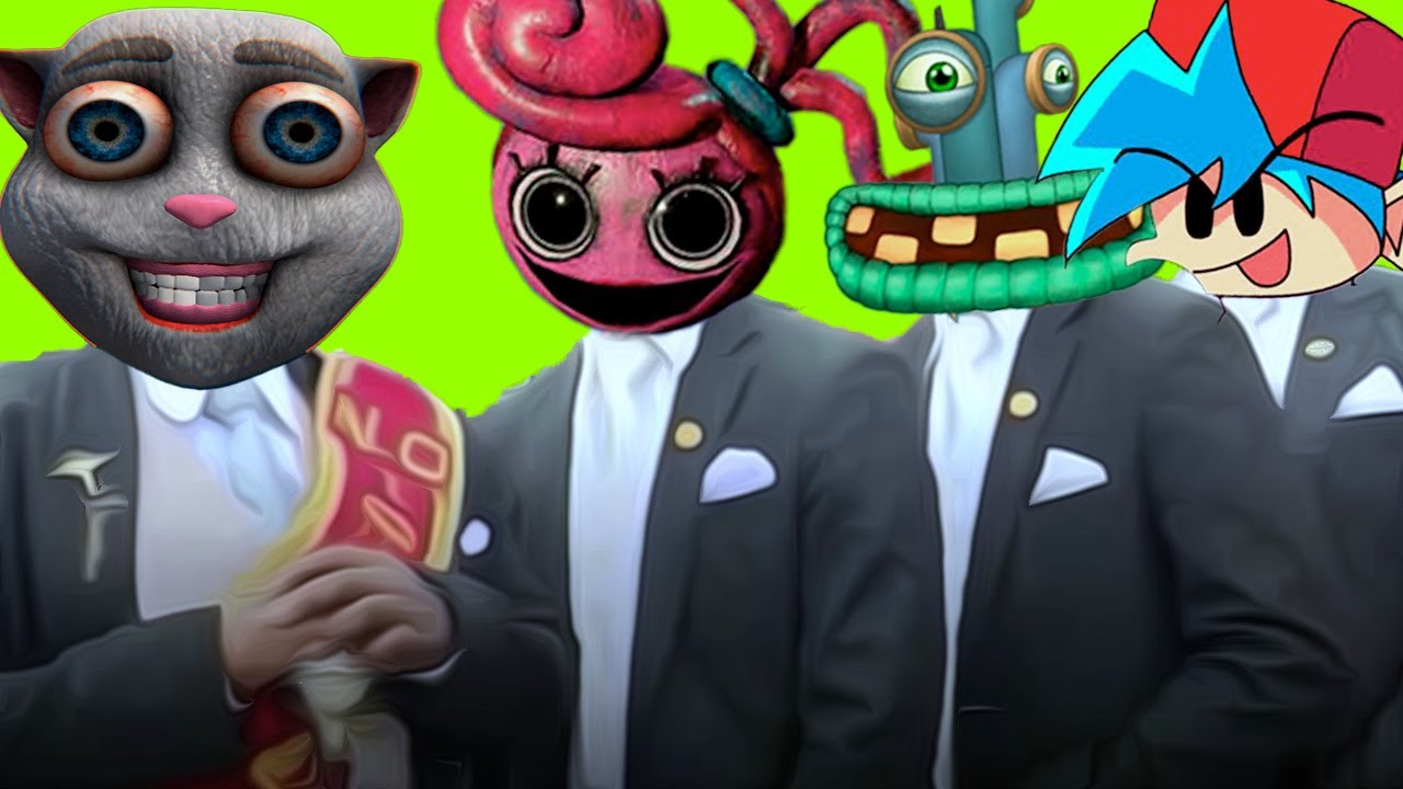 Talking Juan & Poppy Playtime & Wubbox & FNF - Speedy Coffin Dance (Remix)