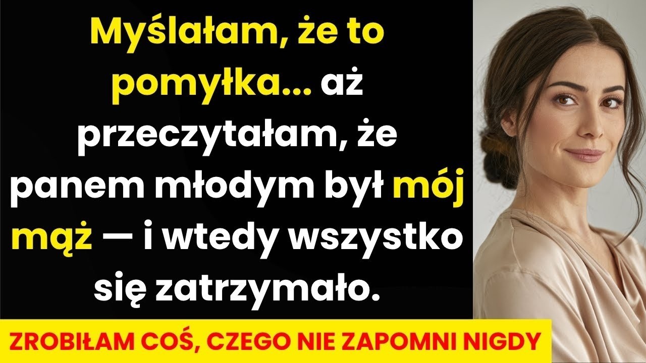 Dostałam zaproszenie na ślub mojego męża — tylko że to nie ja byłam panną młodą