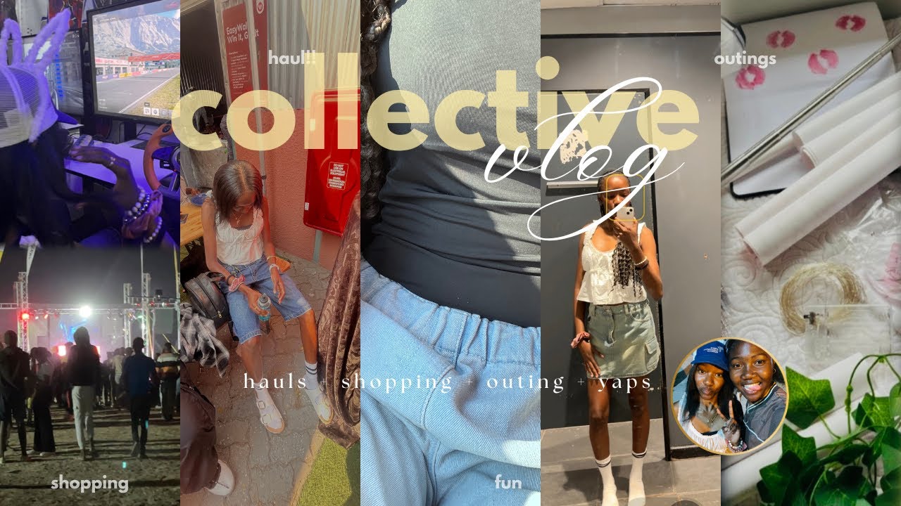 collective vlog🎀: [haul, outings, friends]