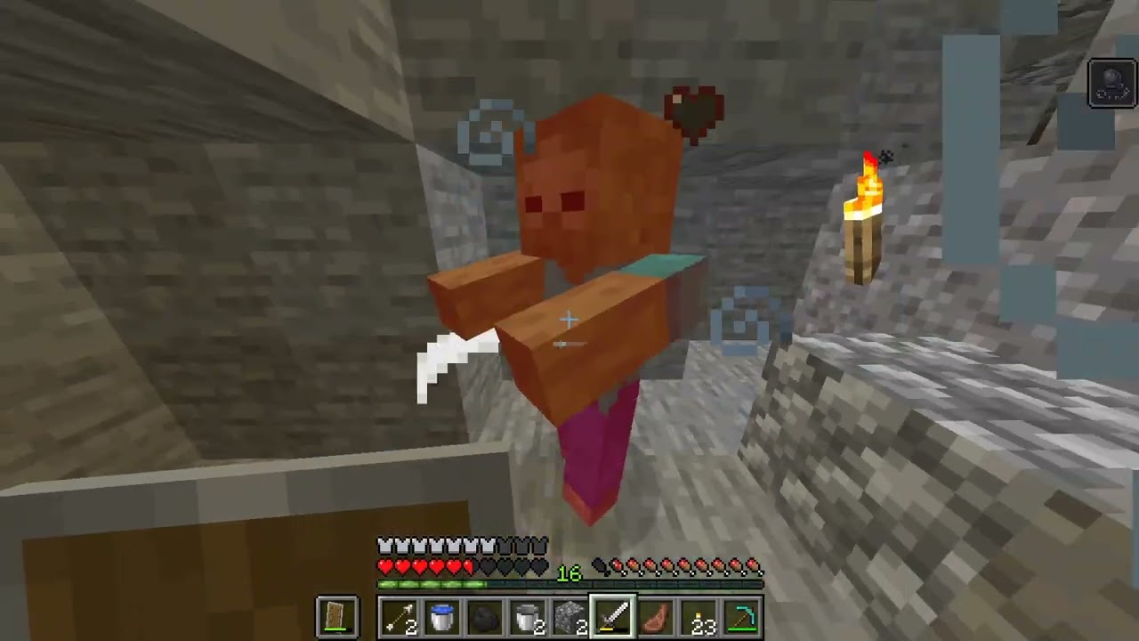 Minecraft Survival episodul 4. Minam, facem portalul catre Nether si incepem o noua cladire.