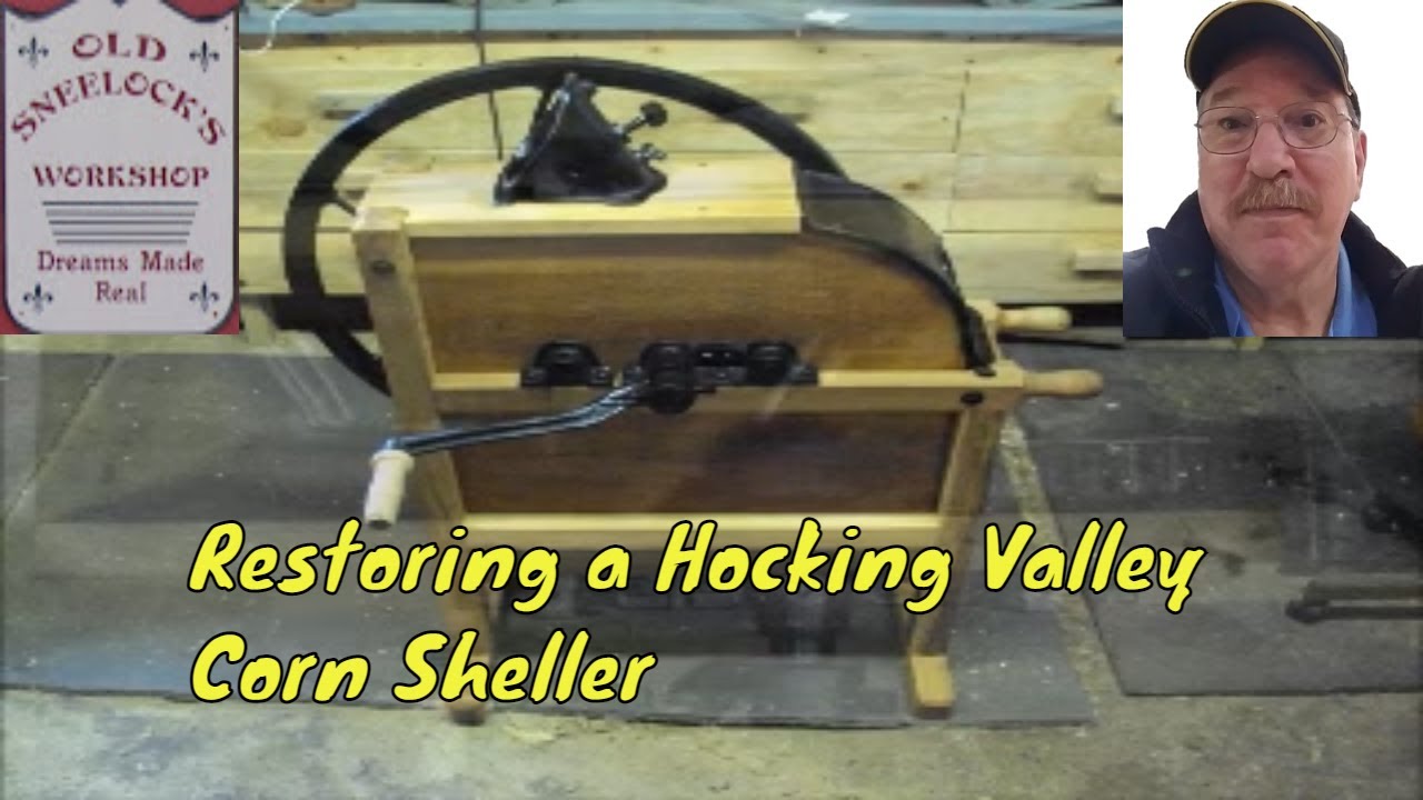 Restoring a Hocking Corn Sheller - A project by Old Sneelock's Workshop