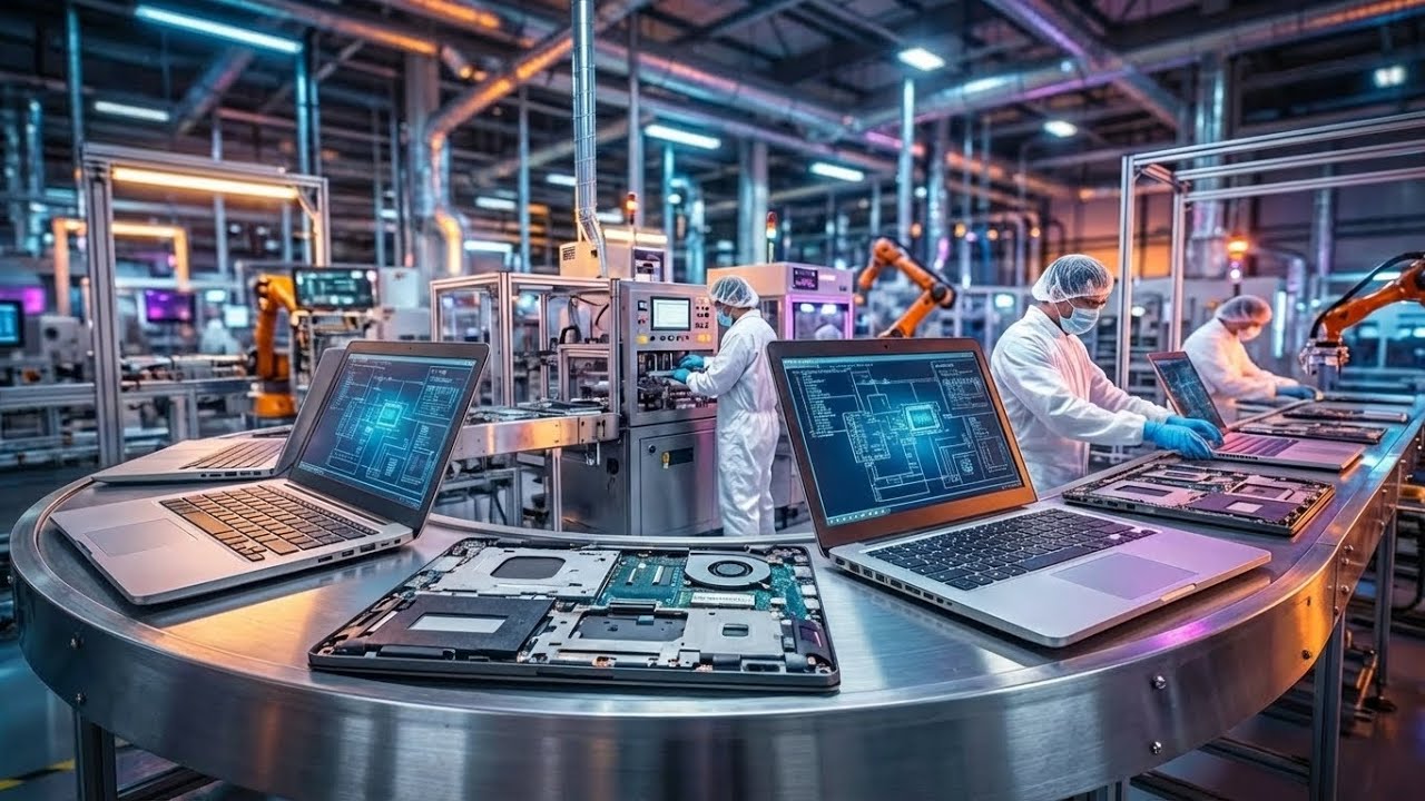 Inside the Laptop Factory: How Millions of Laptops Are Made with Precision | USA Manufacturing