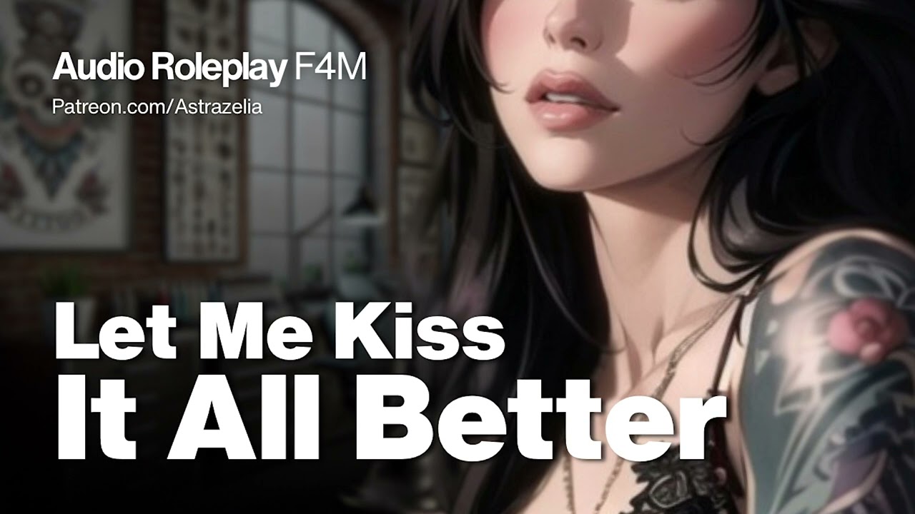 Goth Girl Tattoo Artist Delivers Perfect Aftercare (ASMR Roleplay) (F4M)