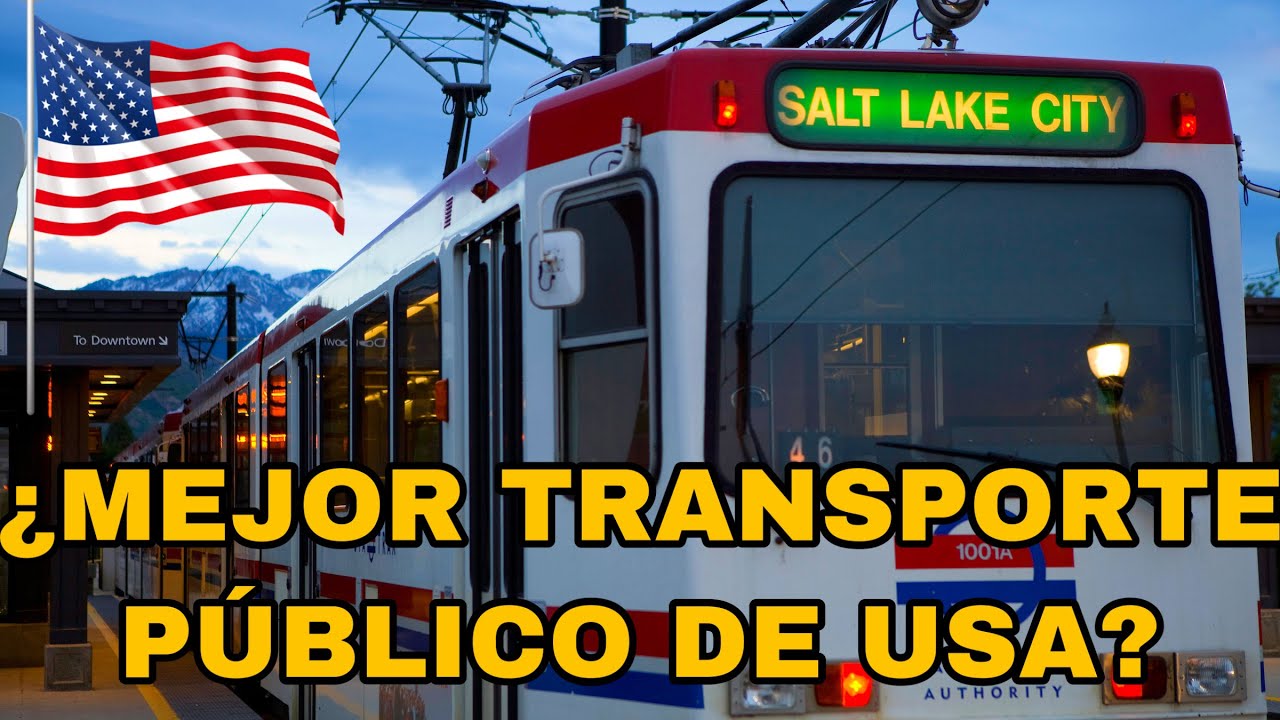 ¡ASÍ SE USA EL TRANSPORTE PÚBLICO DE UTAH! | ¿CÓMO MOVERSE EN SLC?