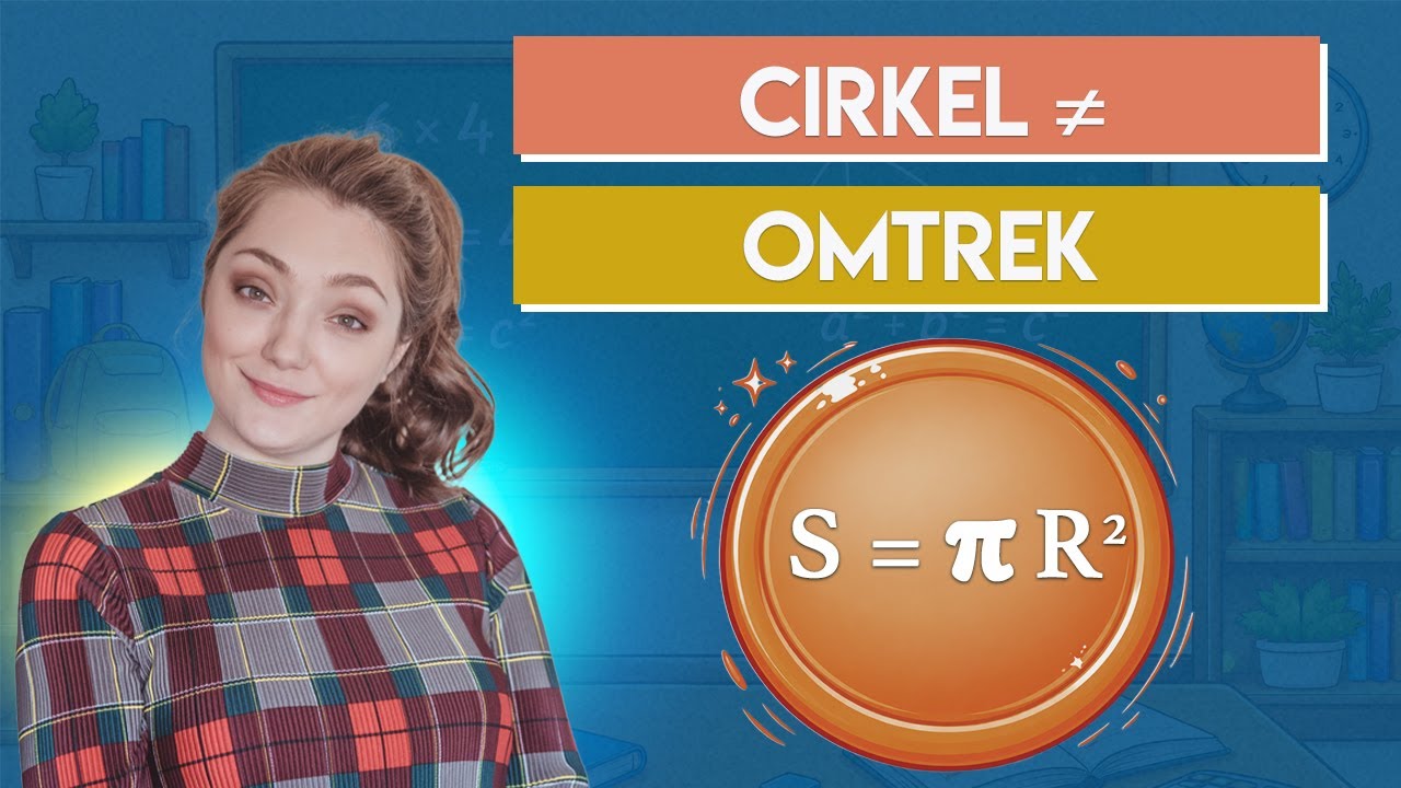 Oppervlakte van een cirkel | Wat is het verschil tussen een cirkel en een omtrek? | Straal, diameter
