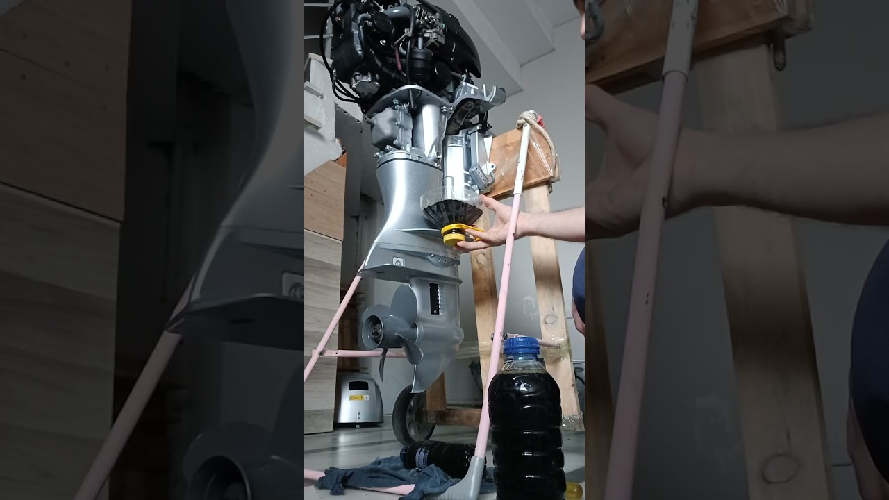 Honda 20 Hp Dıştan Takma Motor Yağ Değişimi ve Bakım Seri-2