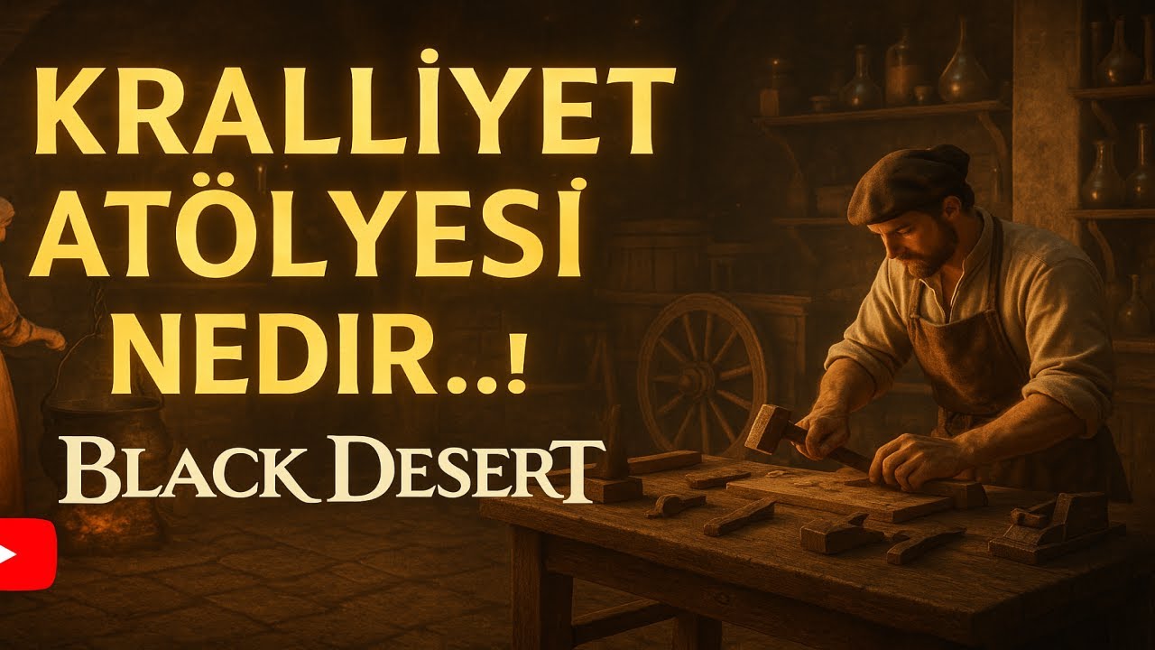 BDO 👑Kraliyet Atölyesi Nedir?👑 Full Afk Muazzam PARA KAÇIRMA..!@BlackDesertOnline