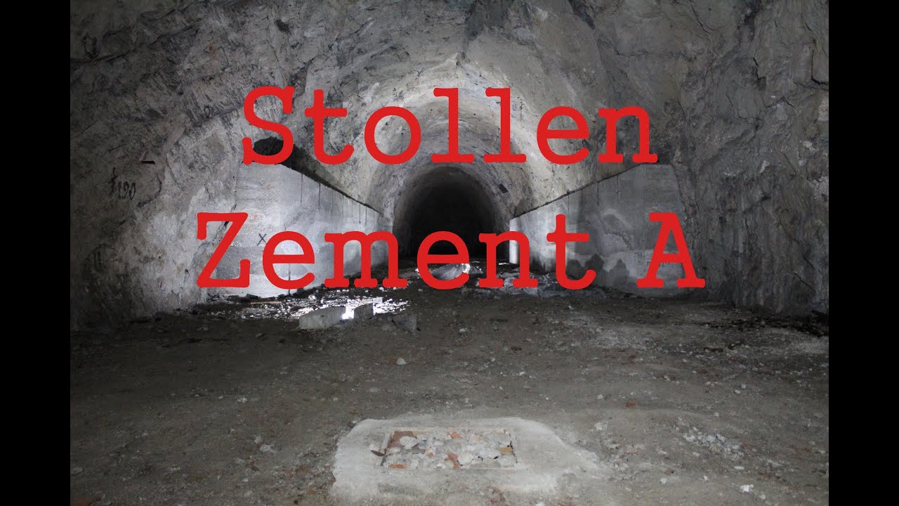 Die Vergessenen Stollen in Ebensee Die Untertage Verlagerung Zement B