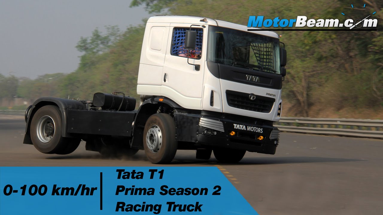 Tata T1 Prima Racing Truck In Action | MotorBeam