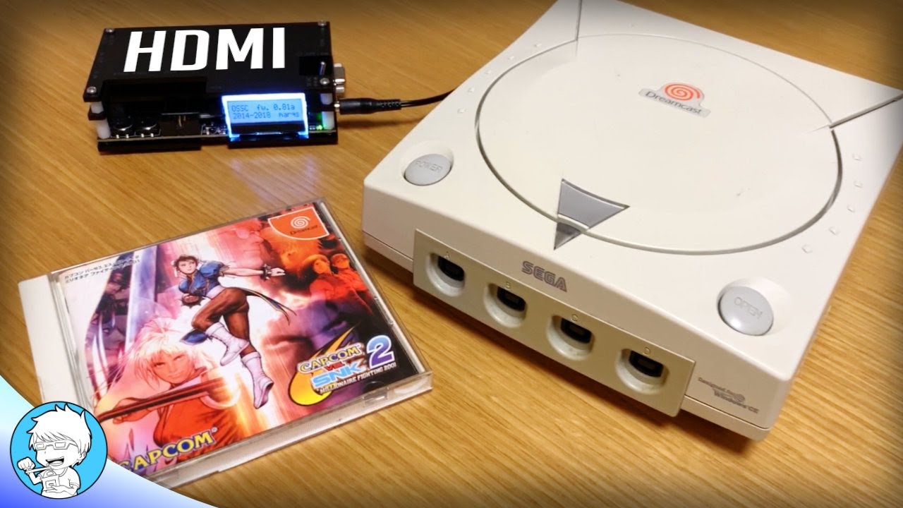NO MORE LAG｜Dreamcast/PS2 HDMI Adapters [OSSC]