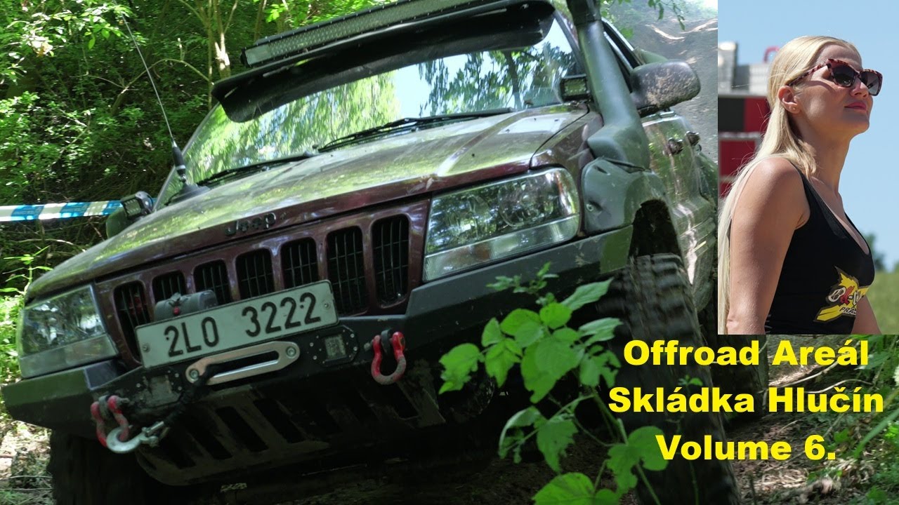 4x4 Offroad Areál Skládka Hlučín Volume 6. 21.6.2025 2.kolo (Nissan Patrol Jeep Grand Cherokee) 4K.
