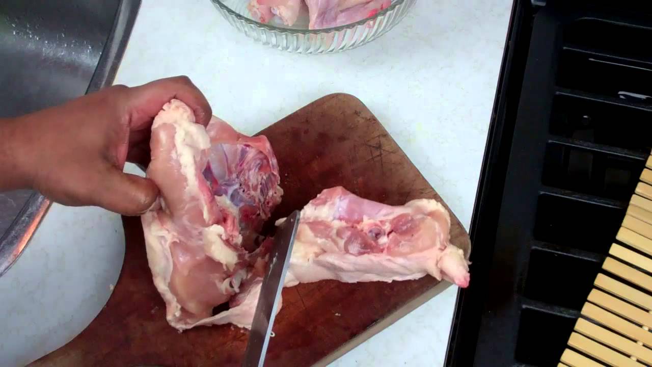 How To Cut And Divide A Whole Chicken.