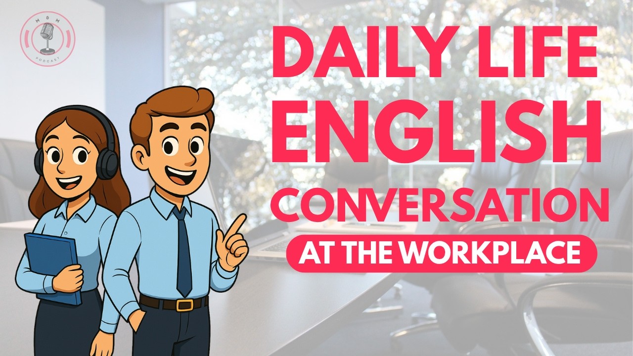 🎙️Everyday English at the Office | Daily English Podcast for Learners!