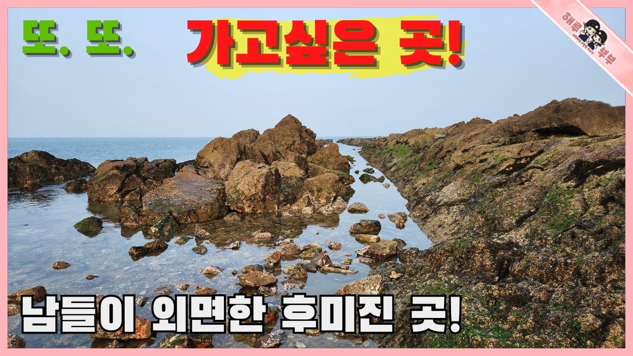 물빠지는 간조시간에 꼭 한번 다시 가고 싶어지는 포인트