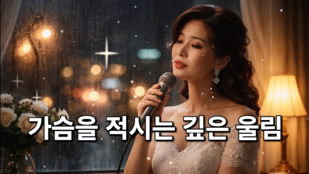 🎵 감성 트로트 발라드 모음 🎙️ 눈물과 추억의 여성보컬 플레이리스트 (신곡 5곡)
