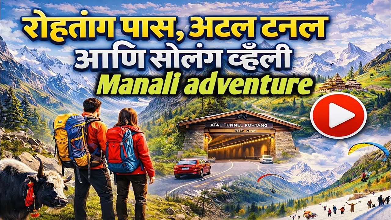 Manali / Rohtang Pass / Solang Valley / Atal tunnel / Manali Himachal Pradesh / Manali vlog