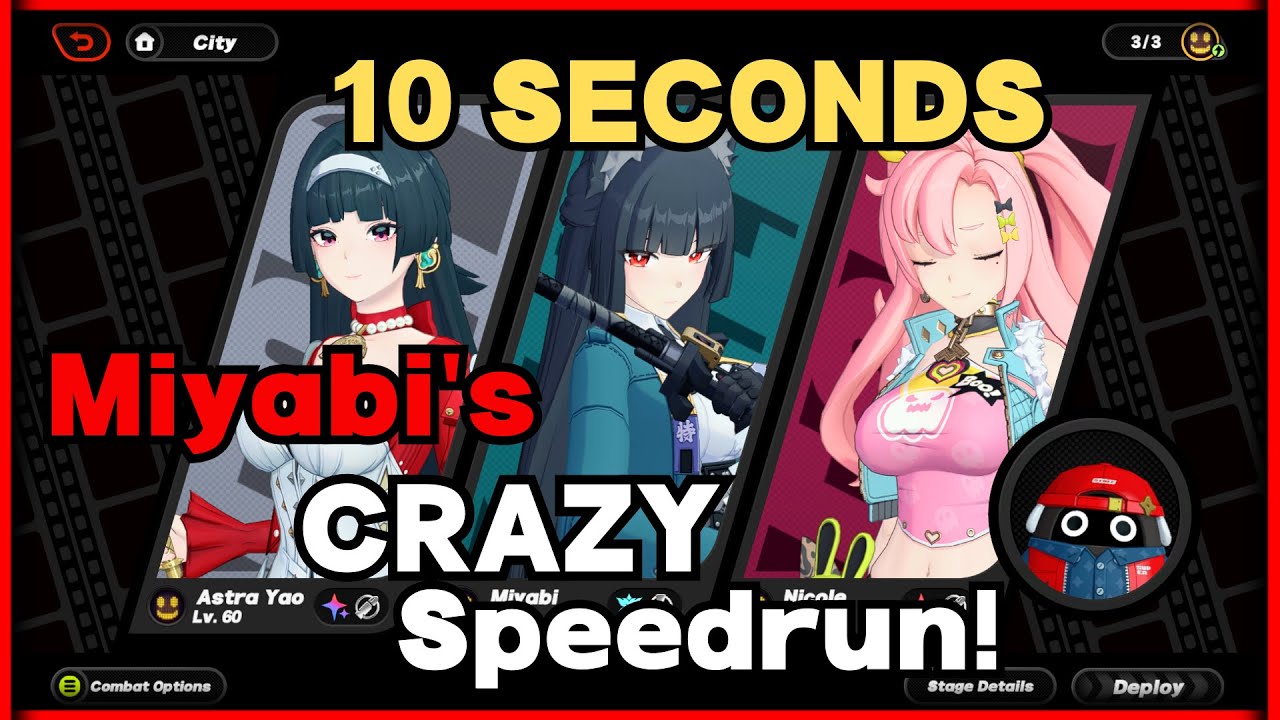 Miyabi Annihilates Boss in 10 Seconds Insane Speedrun | Zenless Zone Zero