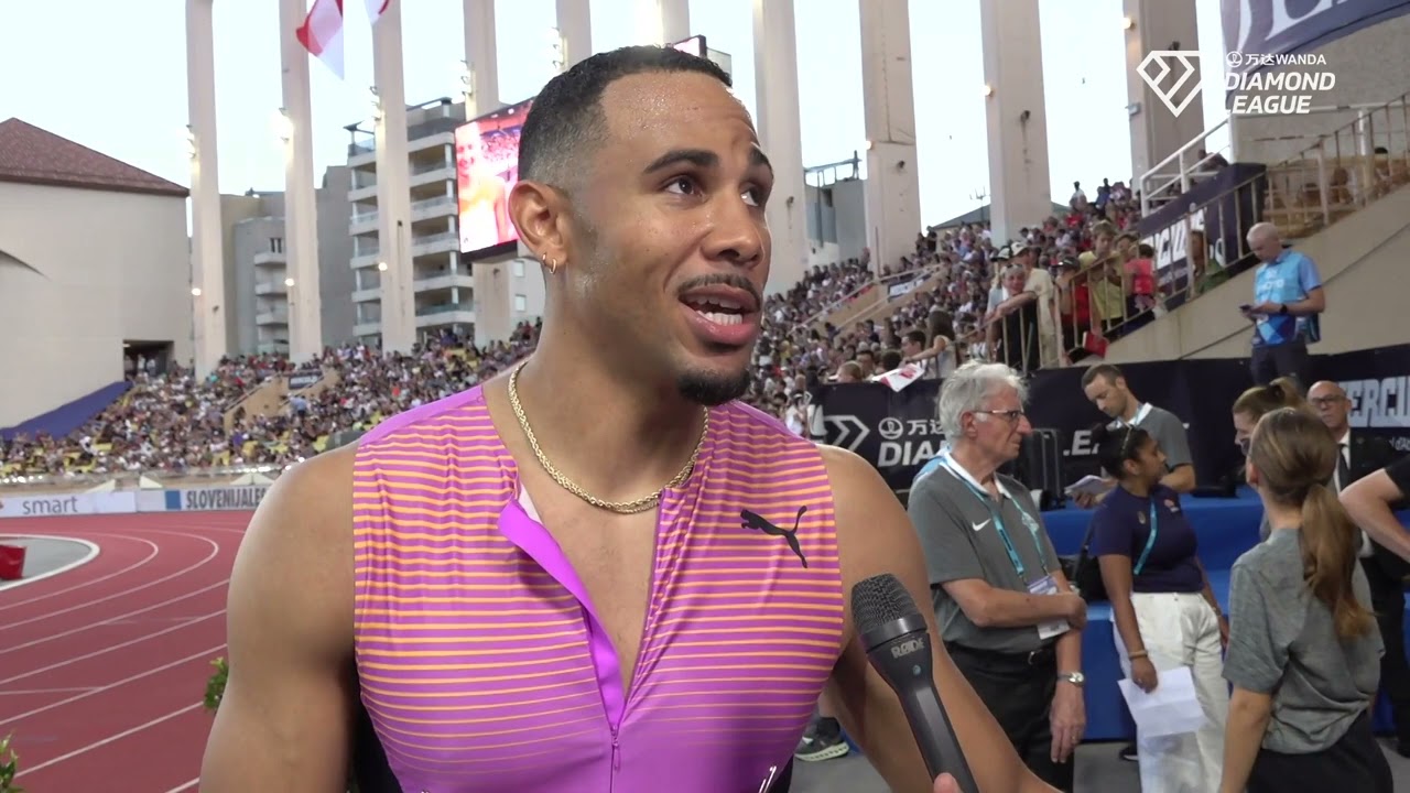 Jason Joseph Ran in the Monaco 110m Hurdles [Interview]
