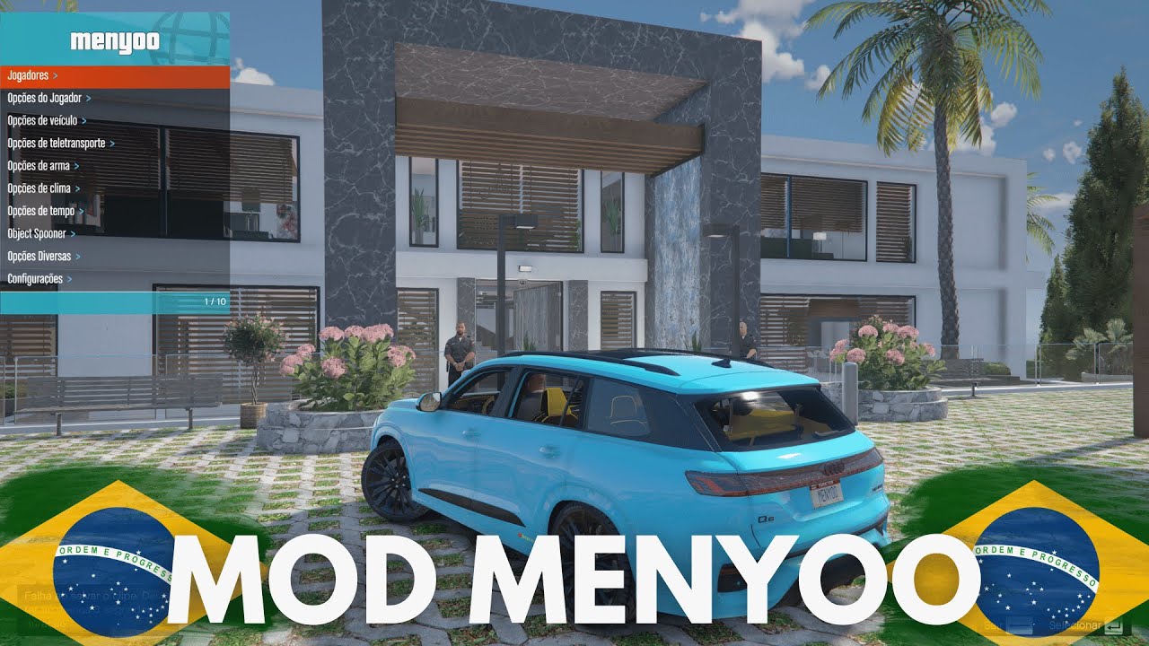 NOVO MOD MENYOO 2.0 PARA GTA 5! TOTALMENTE EM PORTUGUÊS! 2025