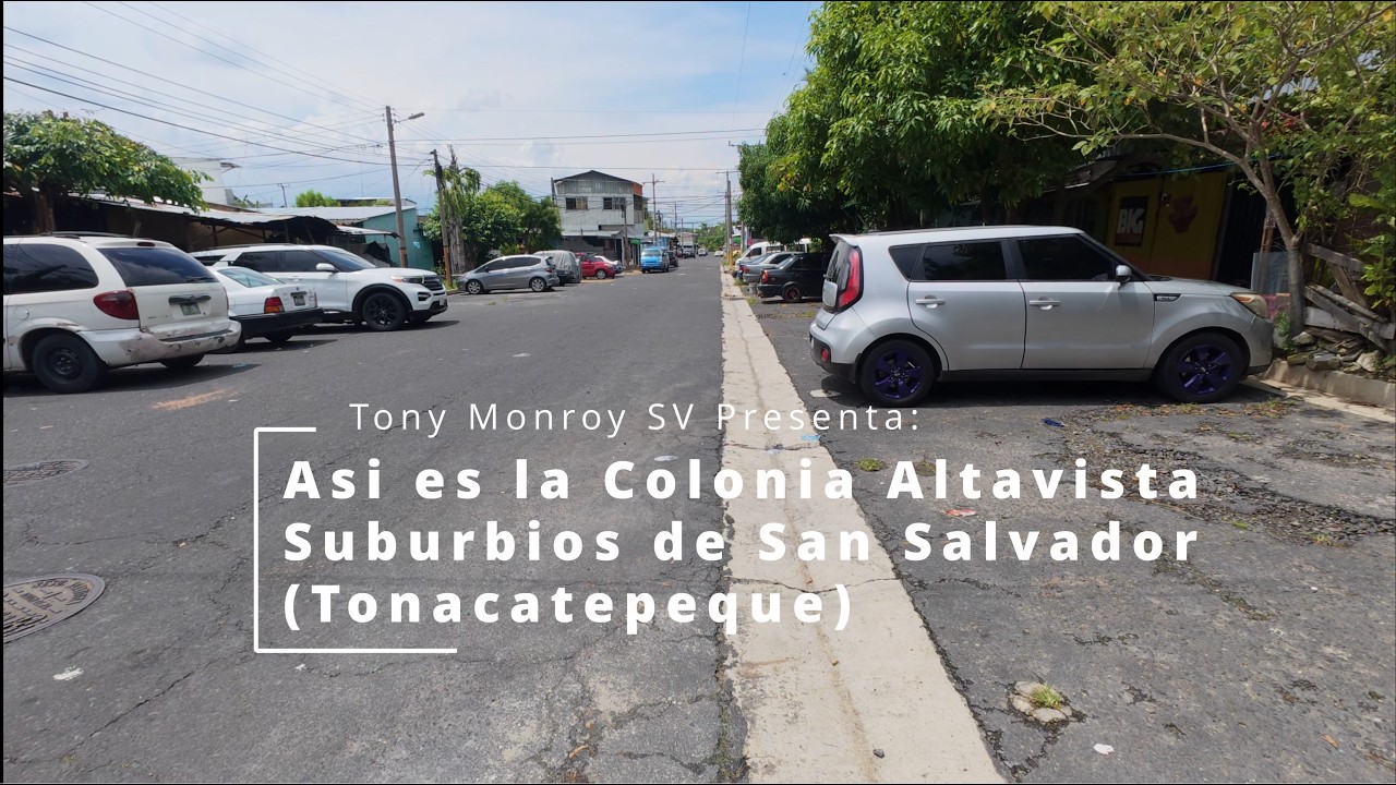 Así es la Residencial Altavista en los suburbios de San Salvador. Distrito San Salvador Este