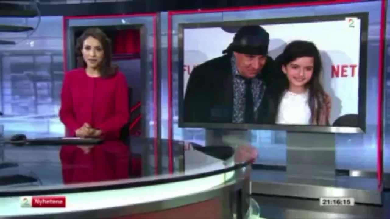 Angelina Jordan on red carpet for 