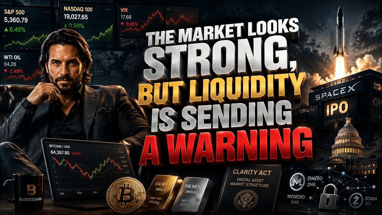 The Market Looks Strong, But Liquidity Is Sending a Warning