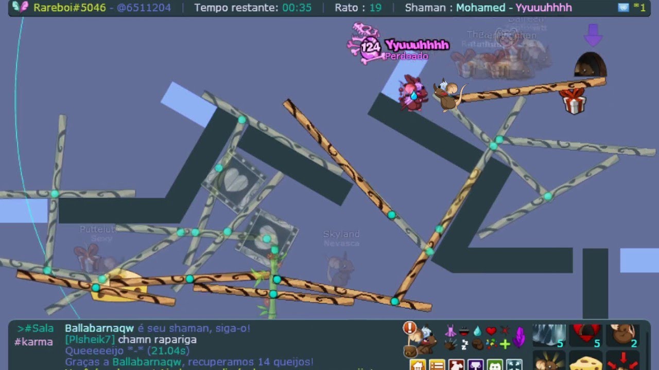 Transformice - Shaman Gameplay #1 (Sala Normal)