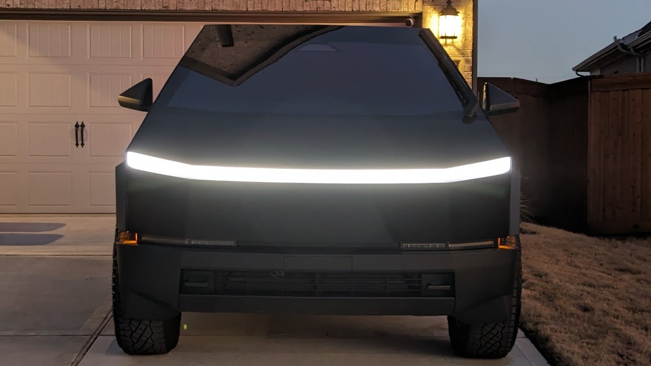 First POV Drive // 2024 Tesla CyberTruck Foundation Series