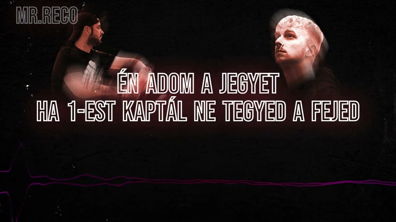 Mr.Reco Feat BTSK  - Pof&aacute;tlanok  (Official Lyrics Video )(2024)