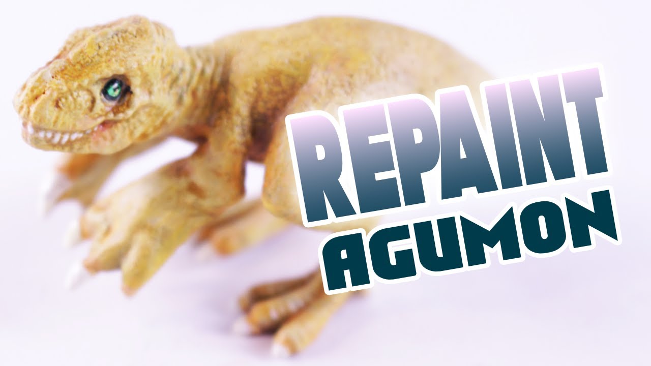 Realistic Digimon Figures ✨ Custom Gatomon & Agumon | Doll RePaint!