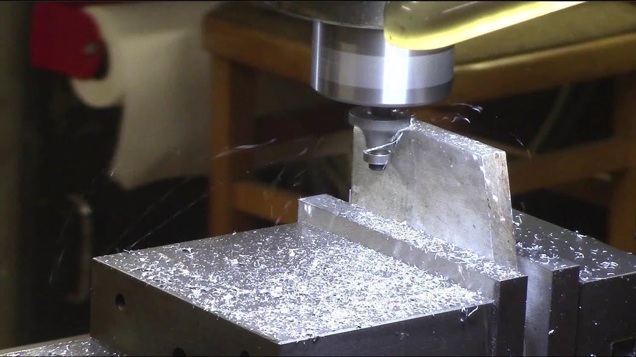 Profile Router Cutter on Aluminum