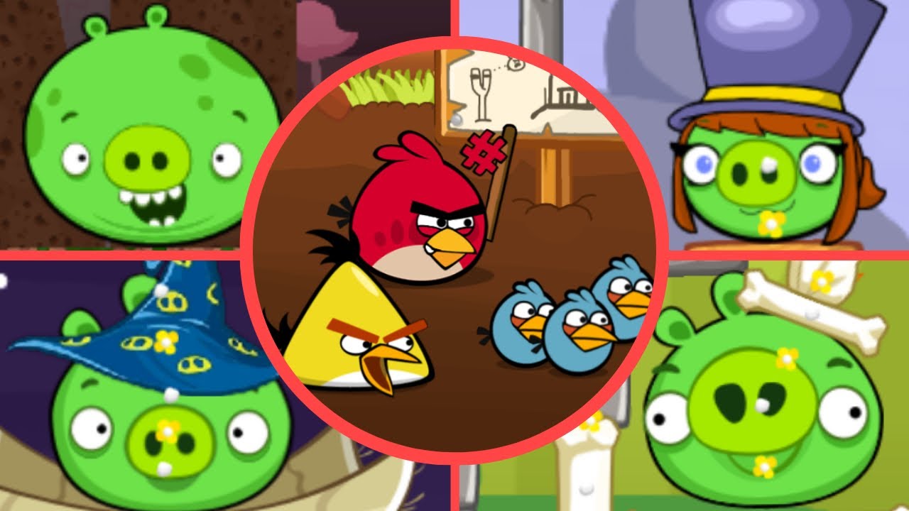 Angry Birds Project R (Versão 2.3.1) - All Bosses (Luta dos Bosses)