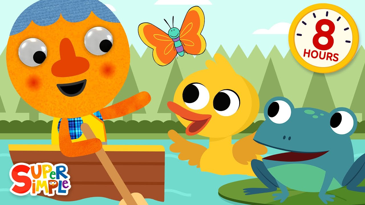 🔴 Row Row Row Your Boat + More 🐥 | Almost 9 Hours of Kids Songs And Nursery Rhymes