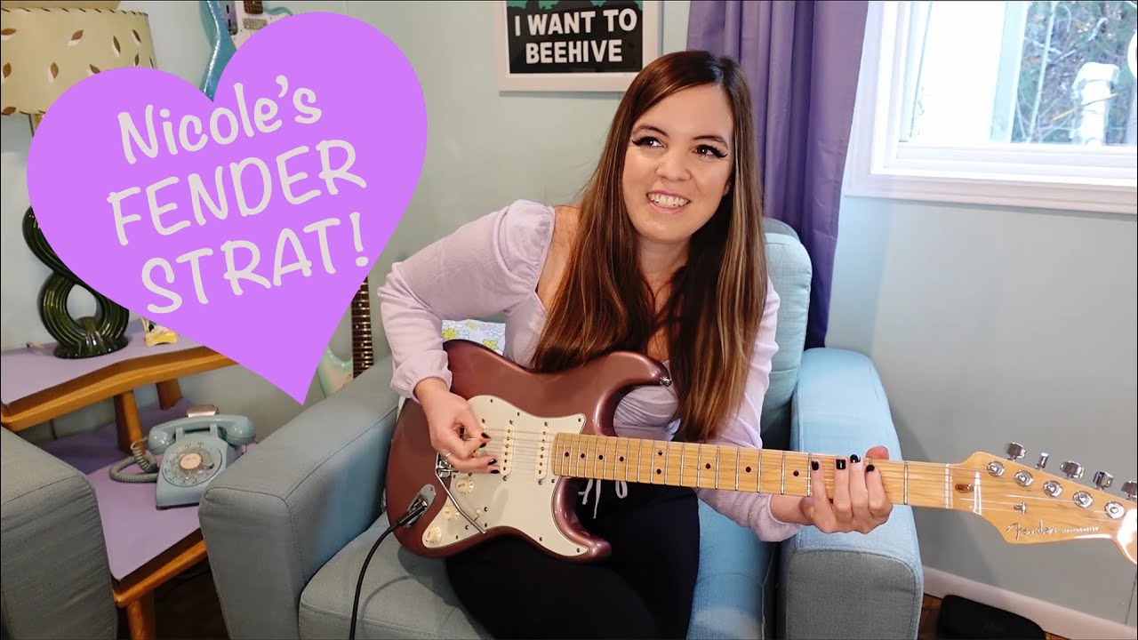 Nicole's Rig Run Down - Burgundy Mist Stratocaster