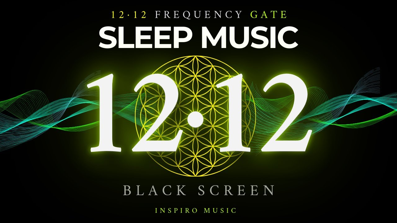 Sleep Music Black Screen · Full Body Healing  · 432 hz Binaural