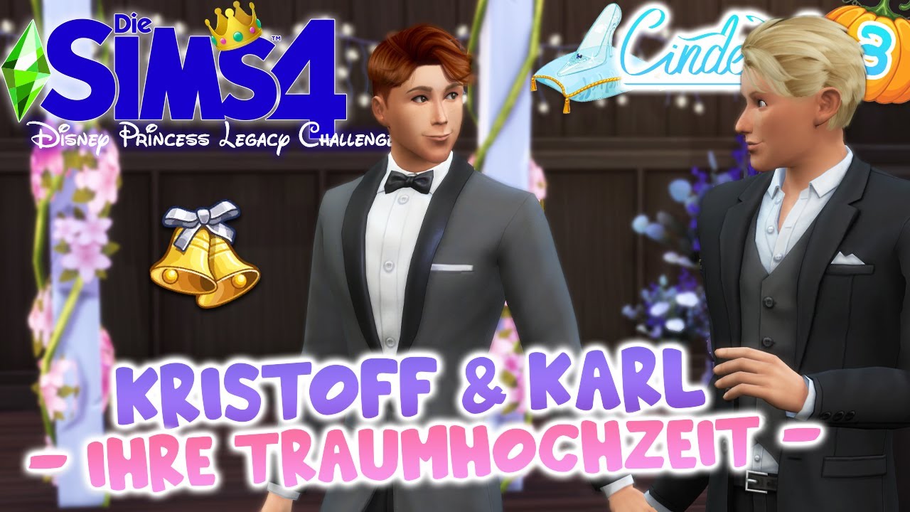 👠  Traumhochzeit im kleinen Kreis 😍🥰 (Ja, es wird wieder kitschig Freunde 😂) Disney Legacy #3 Sims 4