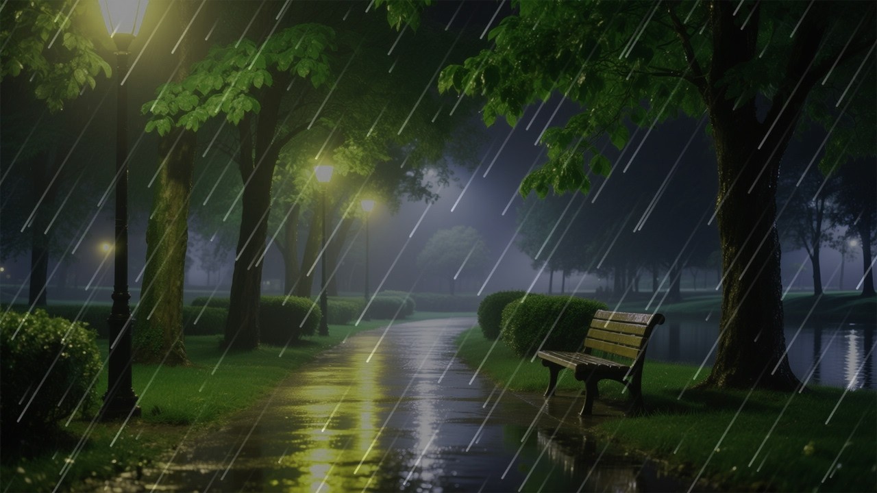 Cozy Rain│Gentle Rain Sounds for Deep Relaxation and Restful Night