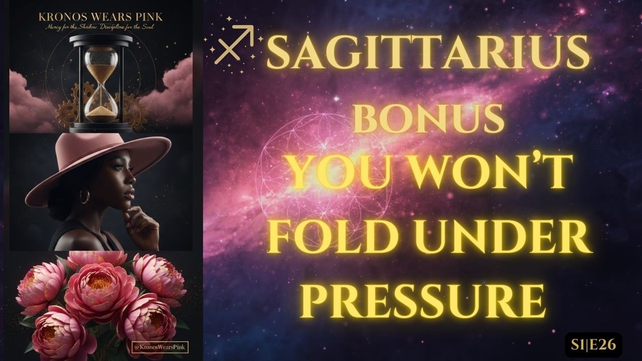 SAGITTARIUS BONUS ♐YOU WON'T FOLD UNDER PRESSURE 🗜️😬🗜️| KWP S1 E26