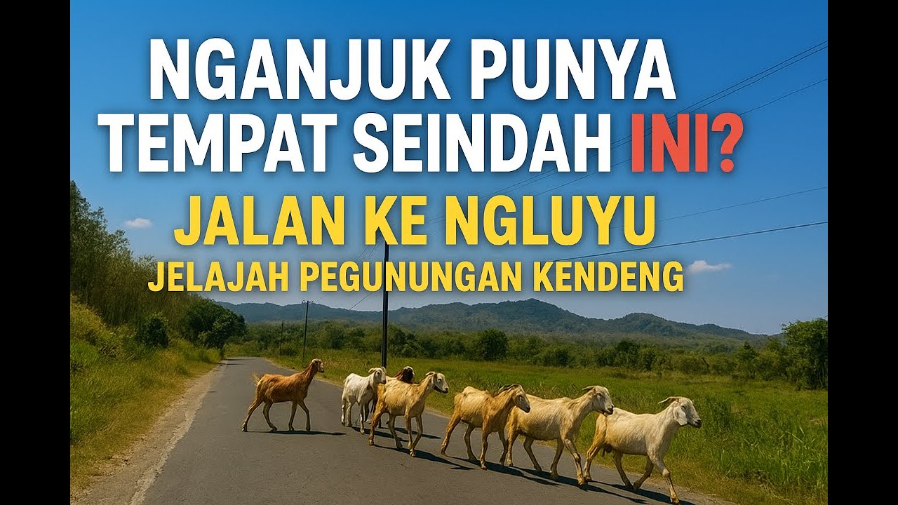NGANJUK PUNYA TEMPAT SEINDAH INI⁉️ Jalan ke NGLUYU Bikin Merinding | Jelajah Kendeng Utara