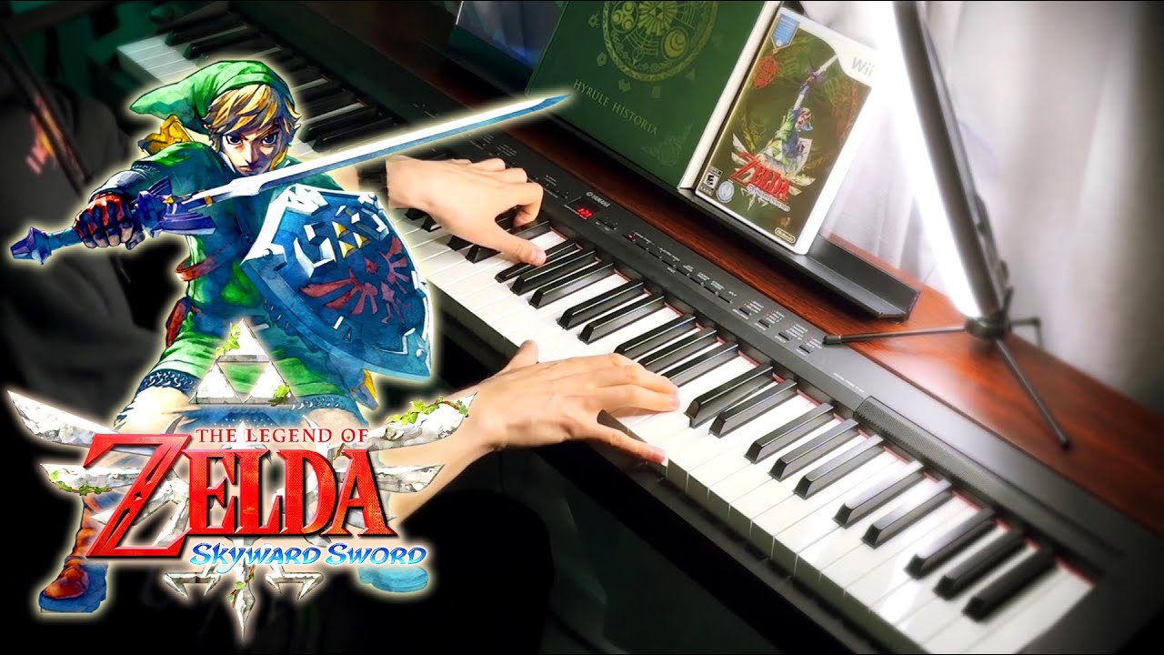 THE LEGEND OF ZELDA: SKYWARD SWORD - Skyloft (Piano Cover)