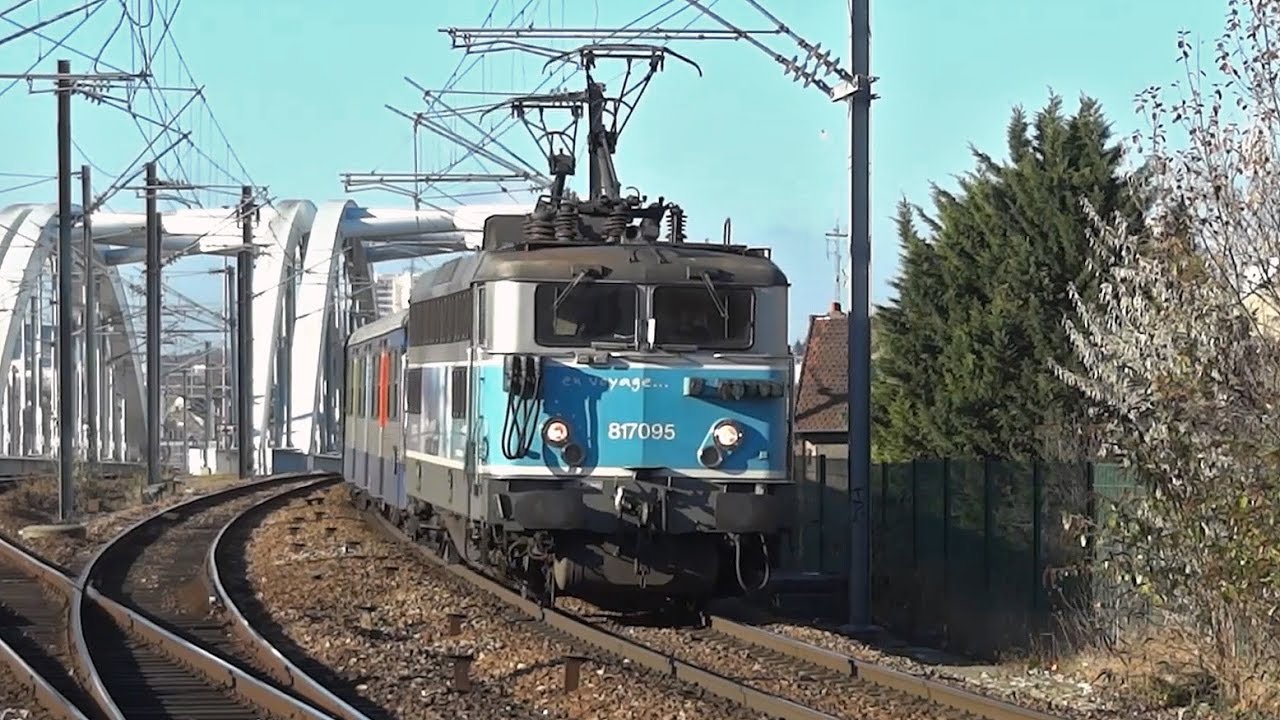Creil - Pontoise - La fin des BB 17000 + RIB