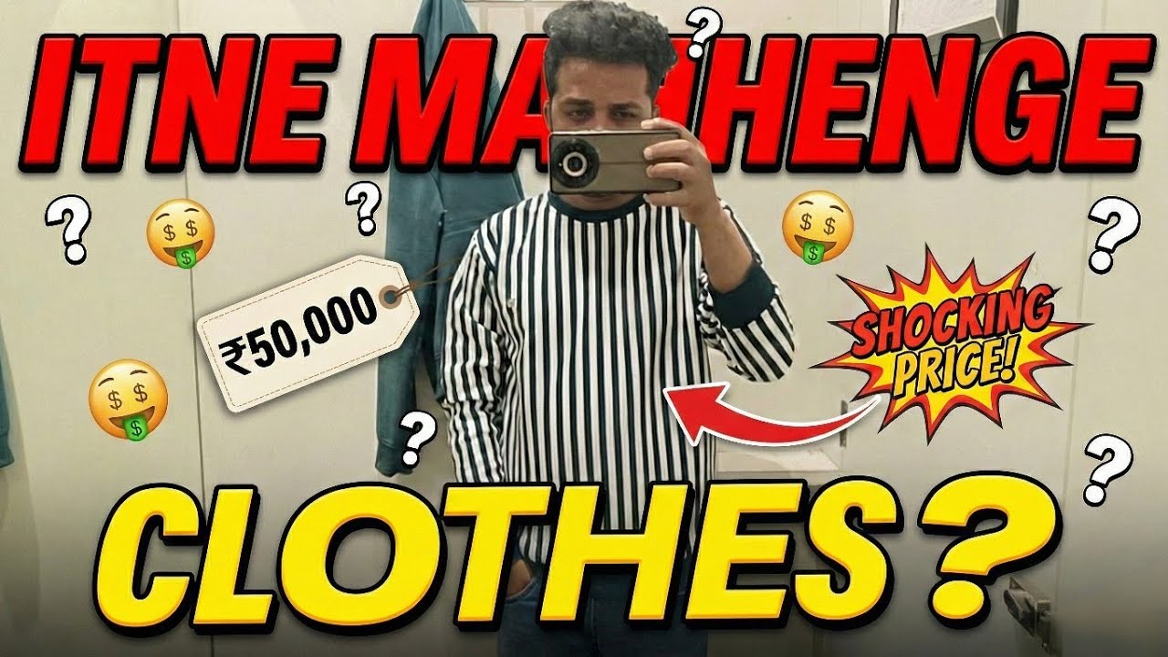 Kya apne aise mahenge clothes kharide he? 😔 | Day 31 #shoppingvlog 