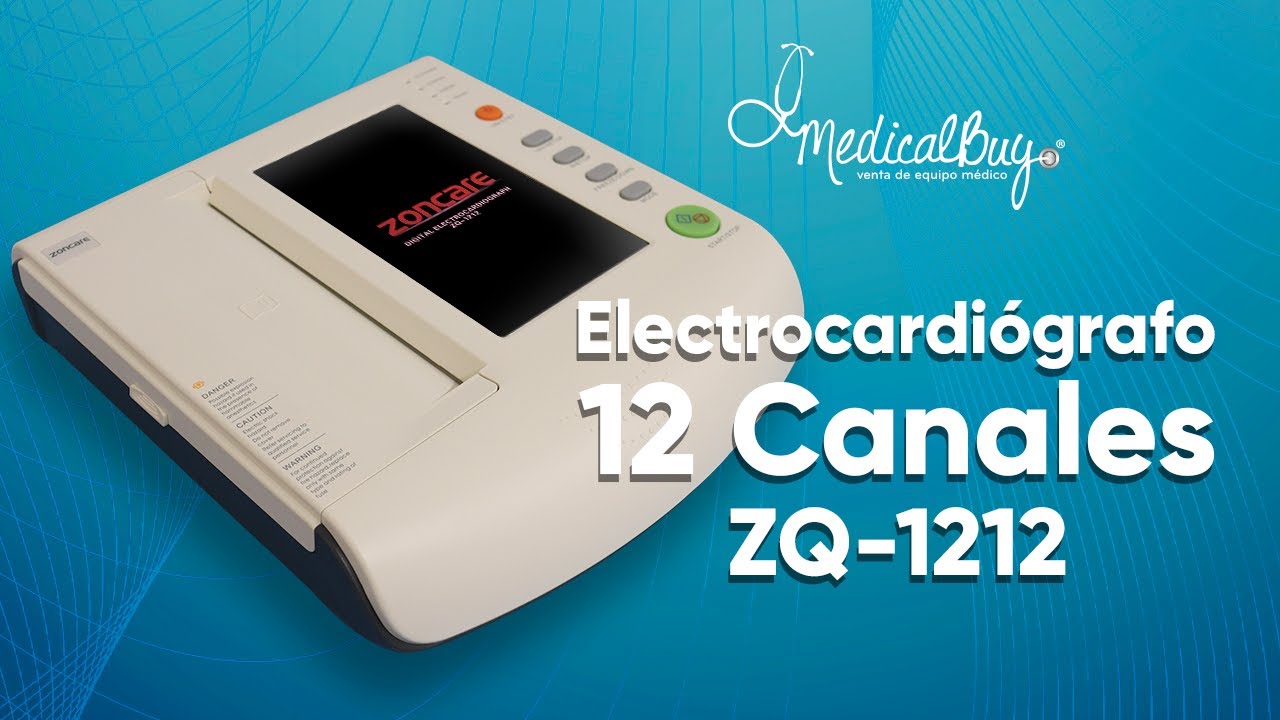 Electrocardiógrafo de 12 Canales ZQ-1212