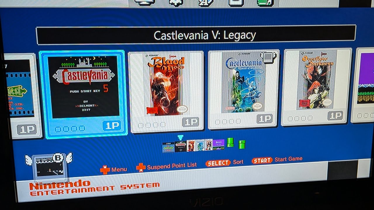 C@stlevania Chorus of Mysteries NES Classic Rom Hack Playthrough level 1