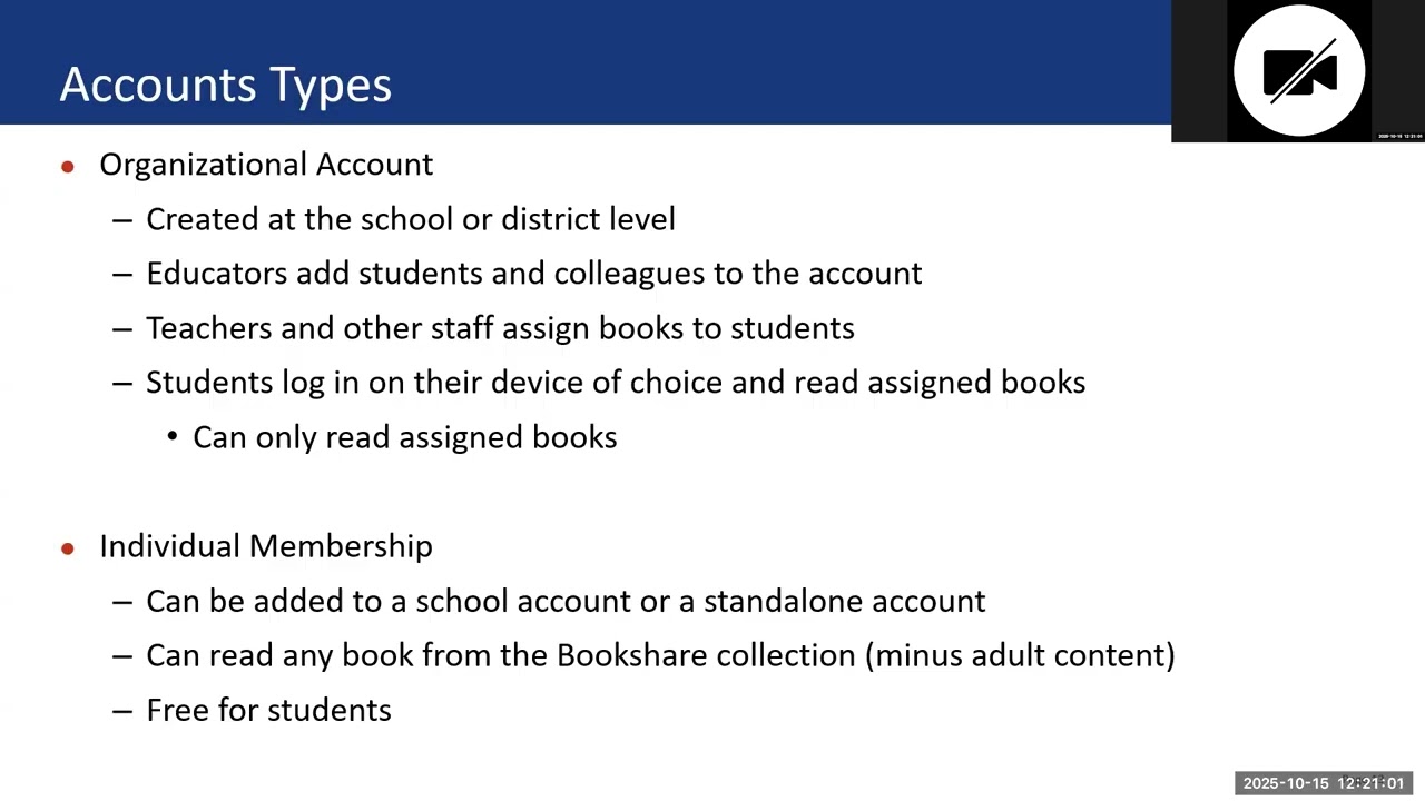 AT Forward 10-15-2025 Part 2: How to Set Up a Bookshare Account