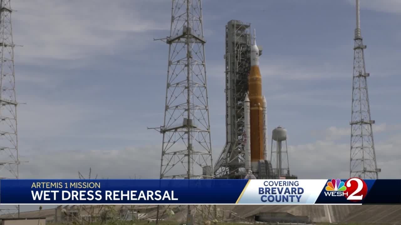 NASA attempts another wet dress rehearsal for Artemis 1 rocket