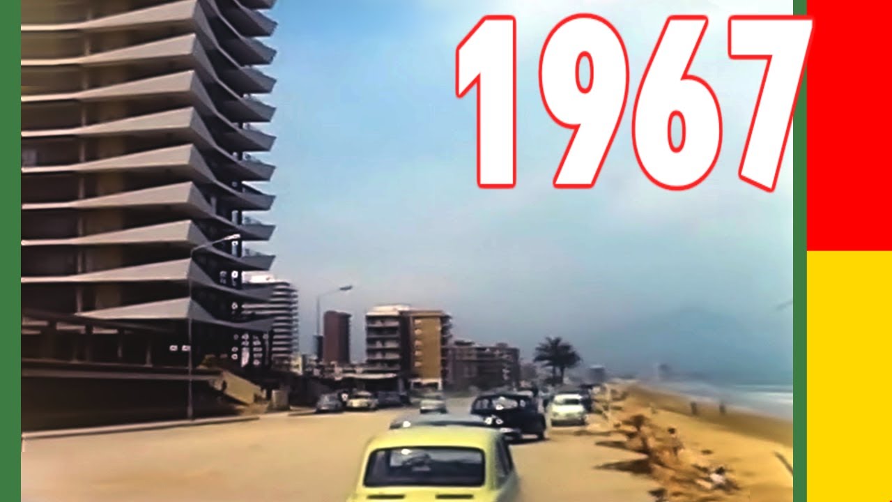 1967 PLAYA DE SAN JUAN Alicante · Película 8 mm Restaurada