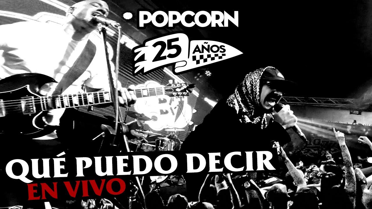 POPCORN - Que puedo decir Ft. Daniel Fluxus (En vivo) Bogotá 2025